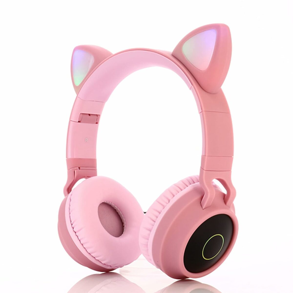 WK LIFE BORN TO LIVE- Updated 2023 K9 5.3 Kids Headphones with Mic Upto 30 Hours Play Time with 800 mAh Battery- Pink