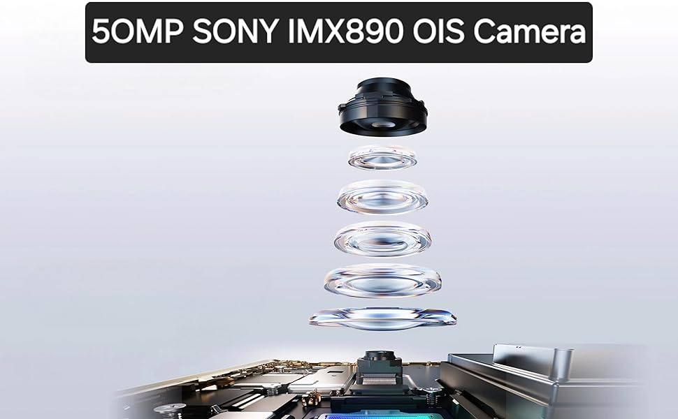 50 MP Sony IMX890 OIS Camera