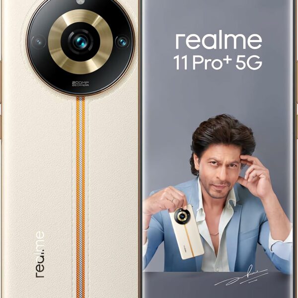 realme 11 Pro+ 5G (Sunrise Beige, 8GB RAM, 256GB Storage) | 120 Hz Curved Display | 200MP Prolight Camera | 7050 5G Dimensity | 100W SUPERVOOC | 12GB Dynamic RAM | Premier Vegan Leather Finish Design