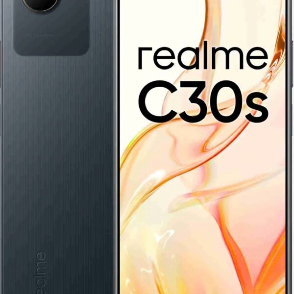 realme C30s (Stripe Black, 4GB RAM, 64 GB Storage)