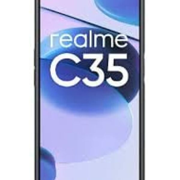 realme C35 (Glowing Black, 4GB RAM, 64GB Storage)