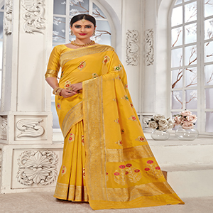 Intricately Woven Banarasi Silk Sarees