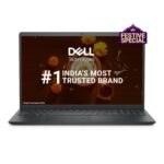 Dell 15 Thin & Light Laptop, AMD R5-7520U Processor, 8GB LP DDR5 + 512GB SSD, 15.6" (39.62cm) FHD 120Hz 250 nits Display, Windows 11 + MSO'21, 15 Months McAfee, Carbon Black, 1.67kg