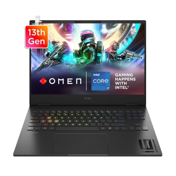 HP (Refurbished Premium) OMEN Transcend Laptop 16 -CORE I7-13TH GEN 13700H|RAM 16GB (2X8GB) DDR5 4800|1TB SSD|RTX 4070 8GB|16.0" WQU|SDB(Shadow Black)