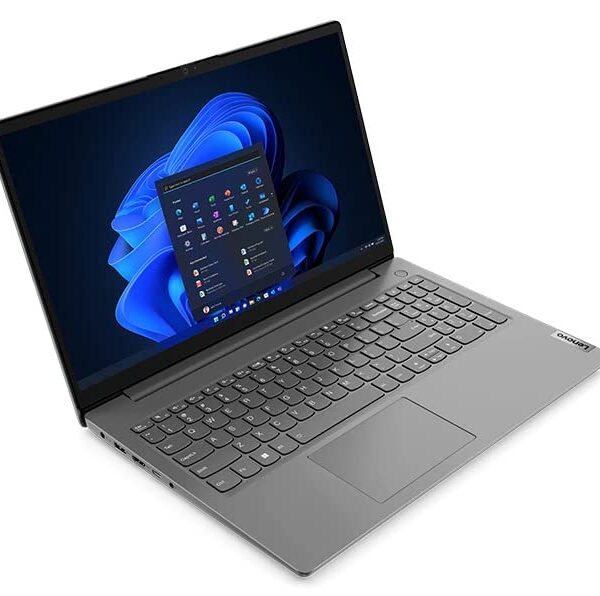 Lenovo V15 Laptop AMD Ryzen 5 5500U,8 GB DDR4 RAM,512 GB SSD PCIe,AMD Radeon™ Graphics,15.6" FHD Display, DOS,Silver Grey, 1 Year Warranty