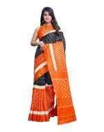 Priyashi Women's Plain Art Silk Saree