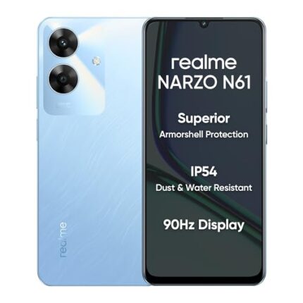 realme NARZO N61 (Voyage Blue,4GB RAM+64GB Storage) 90Hz Eye