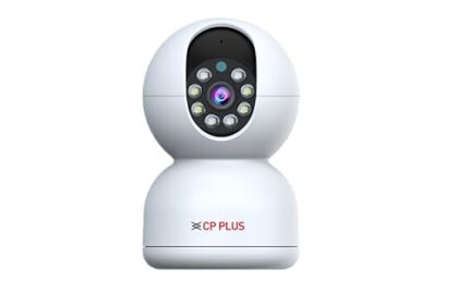 (Refurbished) CP PLUS 5 MP Resolution Smart Wi-fi CCTV Camera |