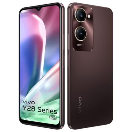 vivo Y28s 5G (Vintage Red, 4GB RAM, 128GB Storage) with No Cost