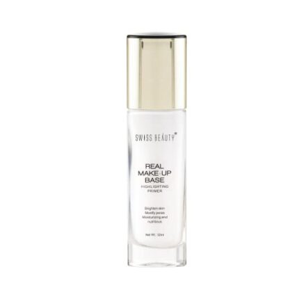 Swiss Beauty Real Makeup Base Highlighting Primer| Skin-Hydrating