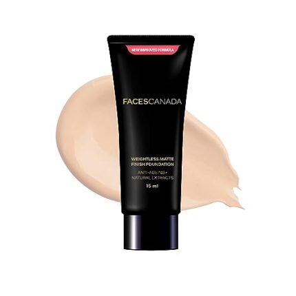 FACESCANADA Weightless Matte Finish Foundation - Beige, 15ml |