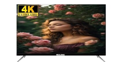 REALiSHO 32” 32 inch 4k Ultra hd (uhd) Smart QLED ribr133 Series