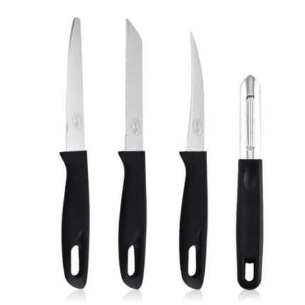 Pigeon by Stovekraft Edge High Grade Stainless Steel 4 Pcs