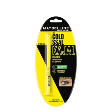 Maybelline New York Colossal Kajal, Intense Colour, Waterproof,