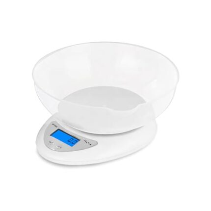 Ant Esports AEKS200 Kitchen Weighing Machine with Bowl, Weighing