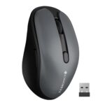 ZEBRONICS Charm Rechargeable Wireless Mouse, Dual Mode (2.4GHz +