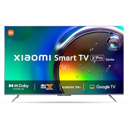 Xiaomi 125 cm (50 inches) X Pro 4K Dolby Vision IQ Series Smart