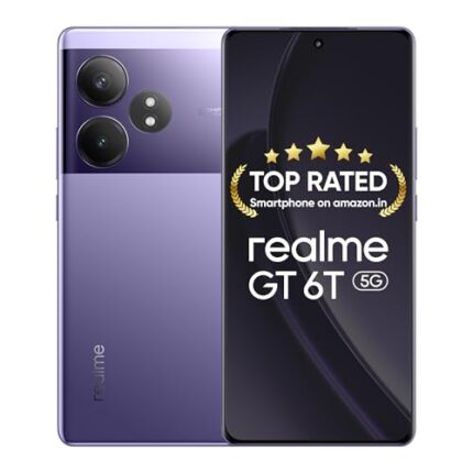 realme GT 6T 5G (Miracle Purple,8GB RAM+256GB Storage) | India's