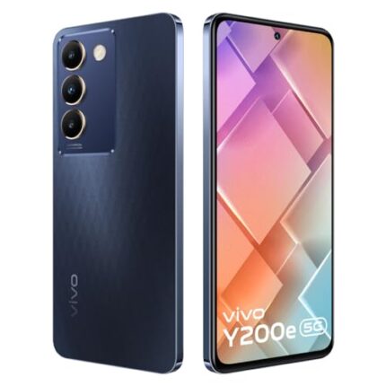 Vivo Y200e 5G (Black Diamond, 8GB RAM, 128GB Storage) with No