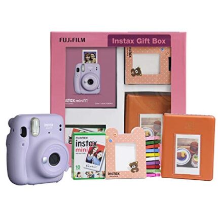 Fujifilm Instax Mini 11 Instant Camera (Lilac Purple) Gift Box