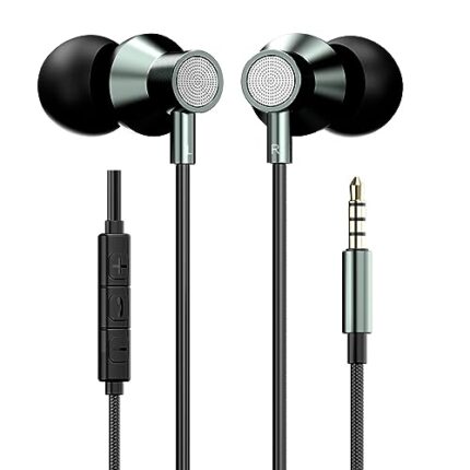 Portronics Conch Tune A in Ear Wired Earphones with Mic, 3.5mm