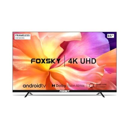 Foxsky 165 cm (65 inches) 4K Ultra HD Smart LED TV 65FS-VS