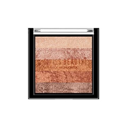 Swiss Beauty Brick Highlighter | Highly-Pigmented Powder