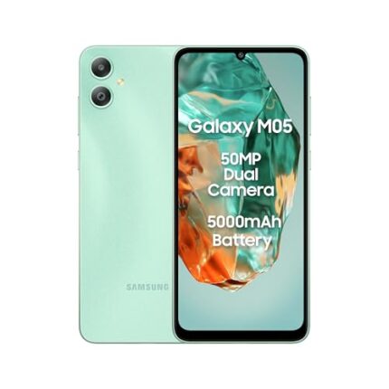 Samsung Galaxy M05 (Mint Green, 4GB RAM, 64 GB Storage) | 50MP