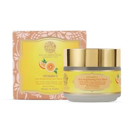 RYLLZ ESSENTIALS Vitamin C Face Mask | Skin Brightening with