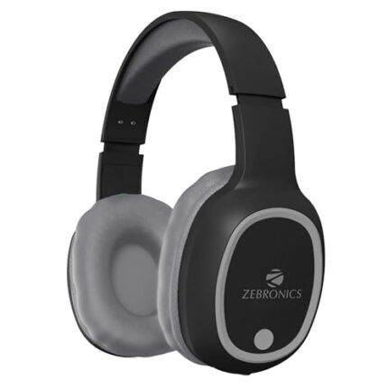 ZEBRONICS THUNDER Bluetooth 5.3 Wireless Headphones with 60H