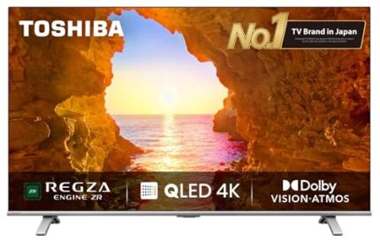 TOSHIBA 139 cm (55 inches) C450ME Series 4K Ultra HD Smart QLED