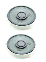 INVENTO 2Pcs 8 Ohm 0.5W Small MINI speaker 40x10mm Stereo Audio