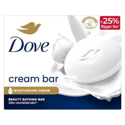 Dove Cream Bathing Beauty Bar with 1/4 Moisturising Cream For