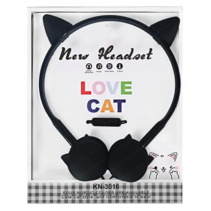 FunBlast Earphone for Kids - Cute Cat Wired Earphone, Headphones