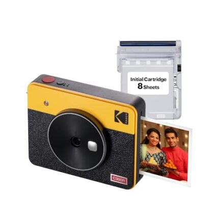 KODAK Mini Shot 3 Retro 4PASS 2-in-1 Instant Camera and Photo