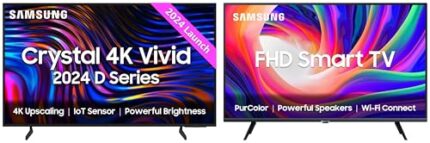 Samsung 138 cm (55 inches) D Series Crystal 4K Vivid Ultra HD