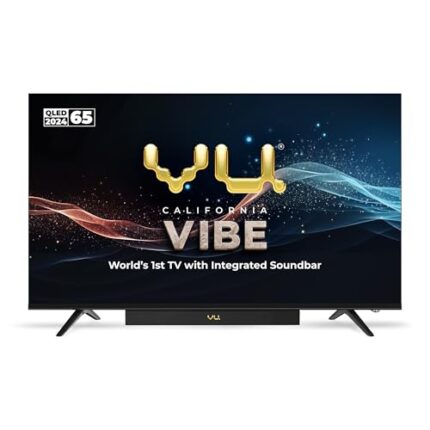 Vu 164cm (65 inches) Vibe Series QLED 4K Google TV 65VIBE24