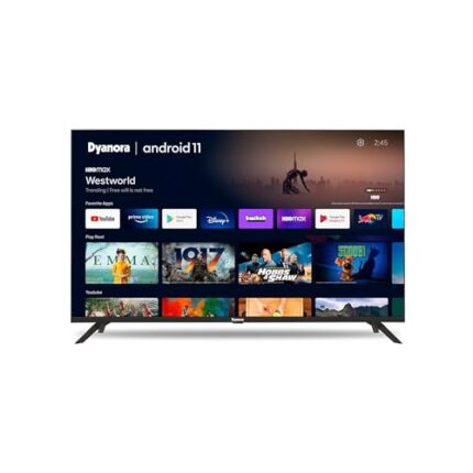 Dyanora 108cm (43 Inches) 4K Ultra HD Smart Certified Android LED