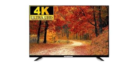 REALMERCURY 43 inch smart vivid 4k ultra hd 40vr series