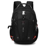 Swiss Military Laptop Backpack with USB Charging Port/Aux Port,