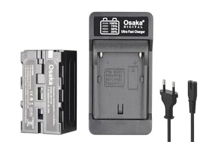 Osaka Ultra Fast led Charger for Batteries Sony f550 f750 f960