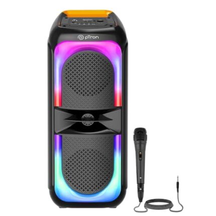 pTron Fusion Beats 40W Karaoke Bluetooth Party Speaker with Loud