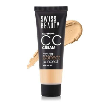 Swiss Beauty All-In-One Lightweight CC Cream with SPF 30 | Cover,