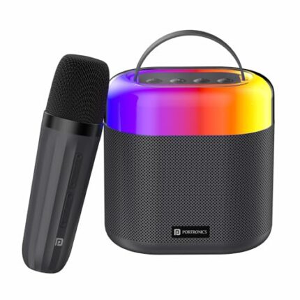 Portronics Dash 3 16W Bluetooth Speaker with Wireless Karaoke