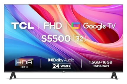 TCL 79.97 cm (32 inches) Metallic Bezel-Less S Series Full HD