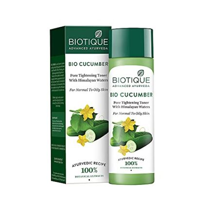 Biotique Cucumber Pore Tightening Toner| Ayurvedic And