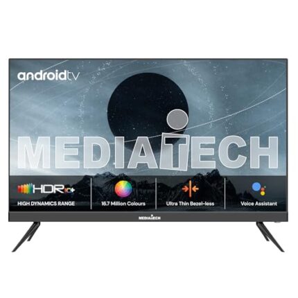 MEDIATECH 80 cm (43 inches) Ultra-Thin Frameless HD Ready Smart