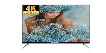 REALMERCURY 43” 43 inch 4k 110(cm) vivid ultr hd smart voice