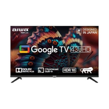 Aiwa MAGNIFIQ 108 cm (43 inches) Ultra HD 4K Smart Google LED TV