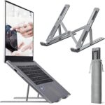 Sounce Laptop Tabletop Stand, Fold-Up, Adjustable, Ventilated,